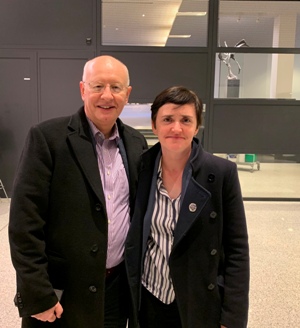 Anne Marie Waters and David Vance MENL Brussels Anne Marie Waters and David Vance MENL Brussels
