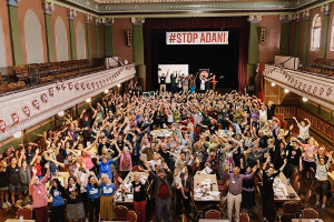 Over 300 people took part at the #StopAdani Summit