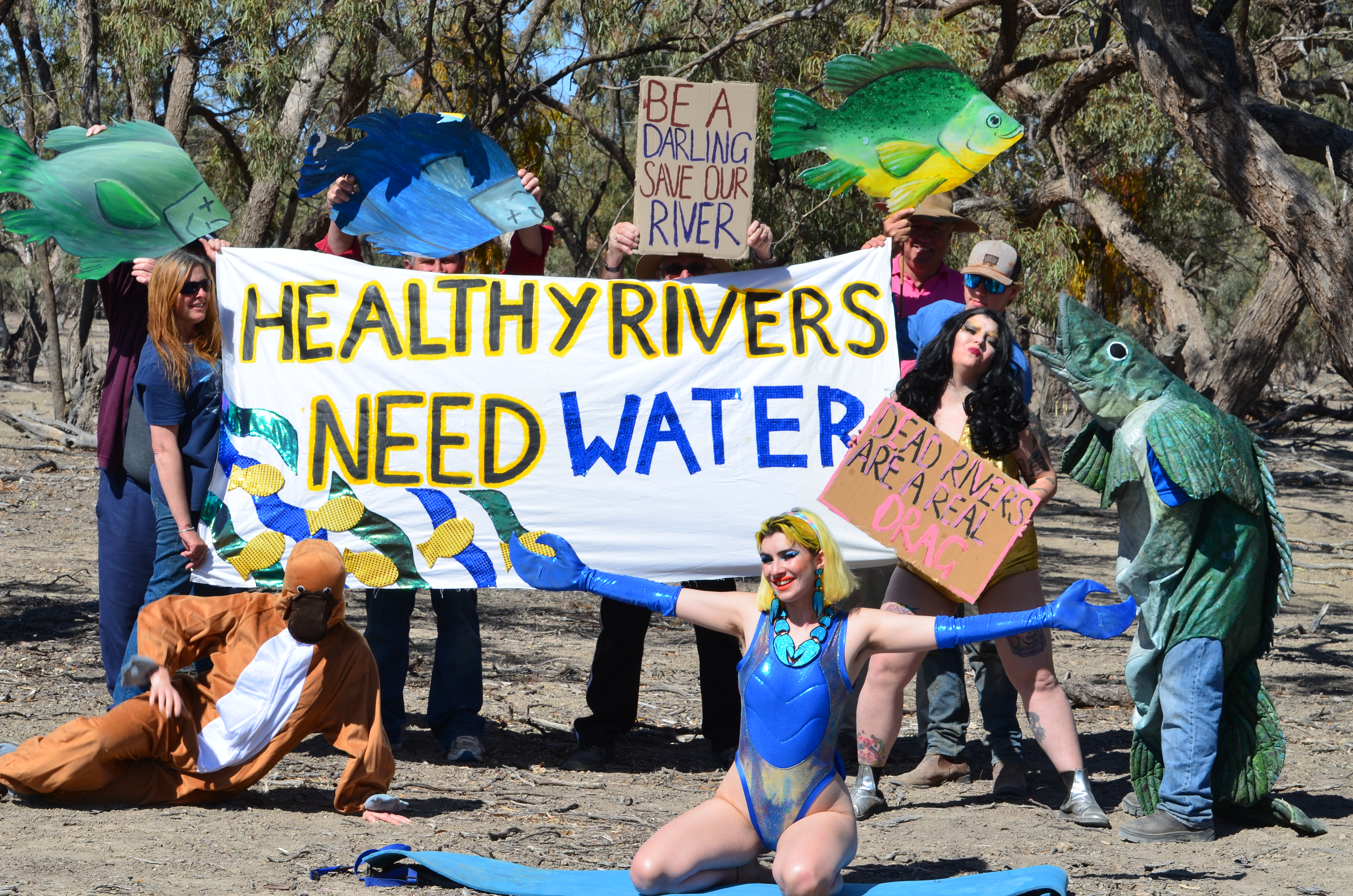 A dead river's a real drag