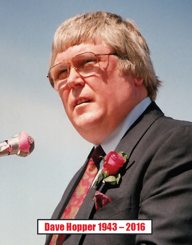 Dave Hopper 1943 2016 Durham Miners' Association