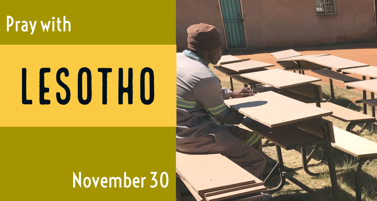Pray with Lesotho Sunday, November 3, 2019 - Global Ministries