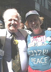 Cindy Sheehan Supports Malachy McCourt