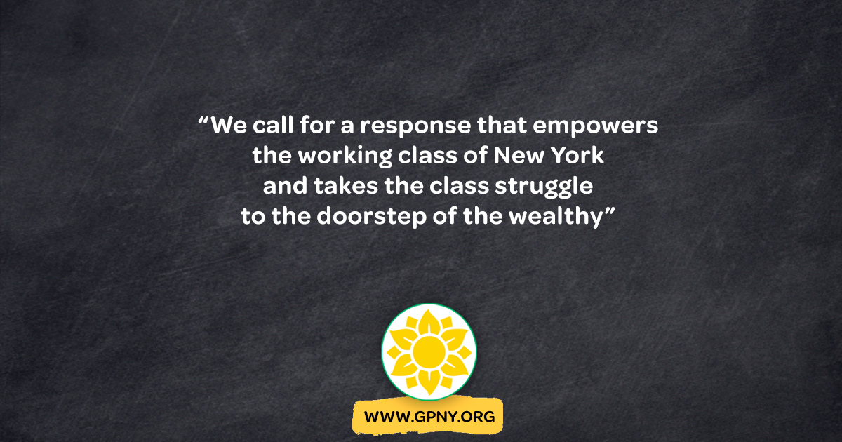 On May Day Green Party Calls For New York To Collect Stock