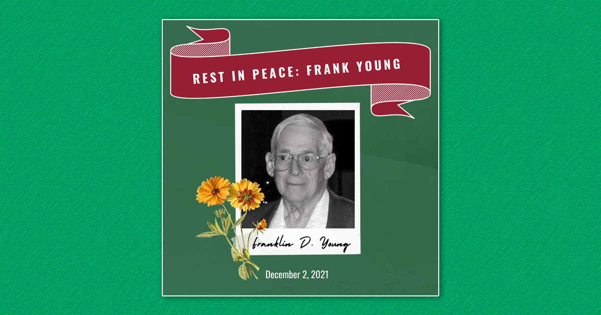 Rest In Peace: Frank Young - Vimarsana News