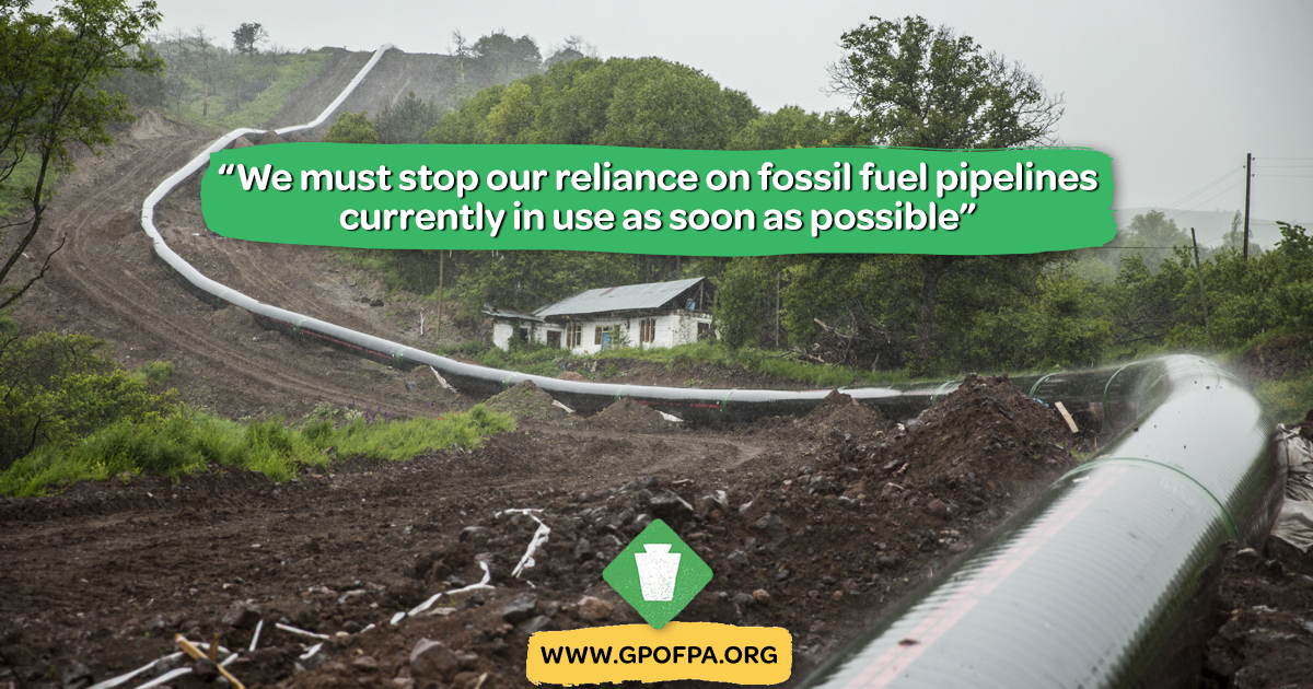 Green Party Opposes Fossil Fuel Pipelines in Pennsylvania - Vimarsana News