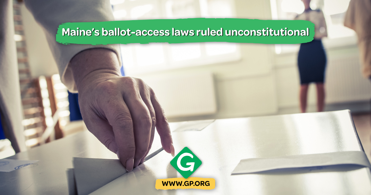 Maine's ballot-access laws ruled unconstitutional. What will we do about it? - Vimarsana News