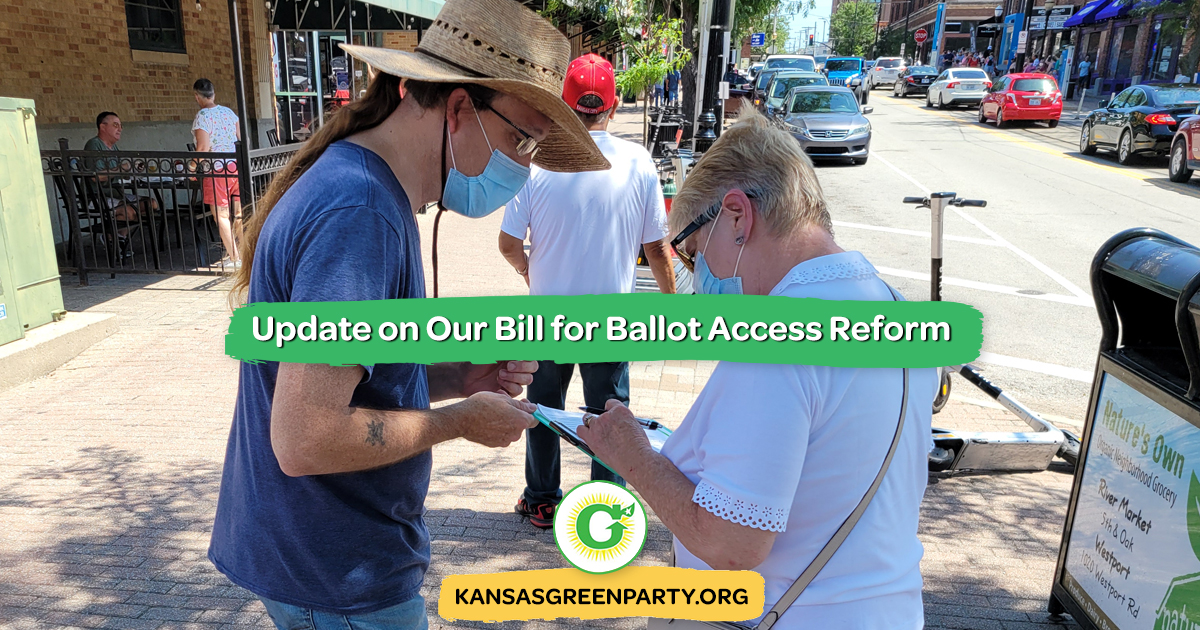Update on Our Bill for Ballot Access Reform! - Vimarsana News
