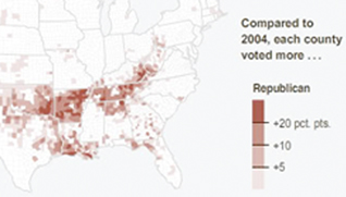 Southern Voting Patterns and the Legacy of Slavery - Grassroots North Shore