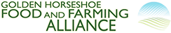 golden horseshoe food and farming alliance logo