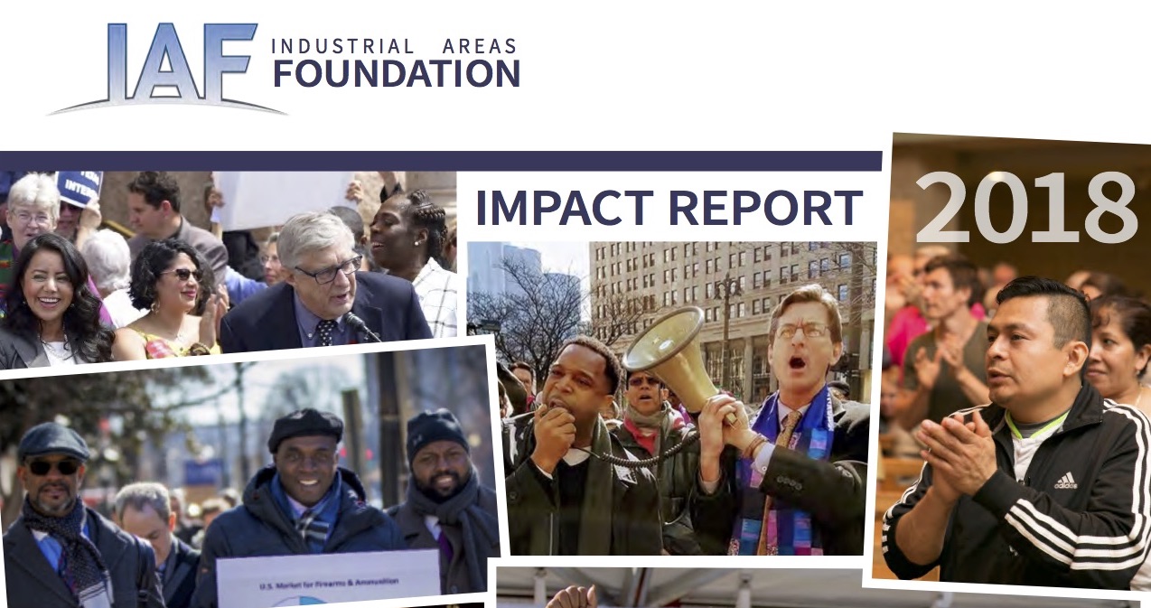 18 Iaf Impact Report By State Industrial Areas Foundation