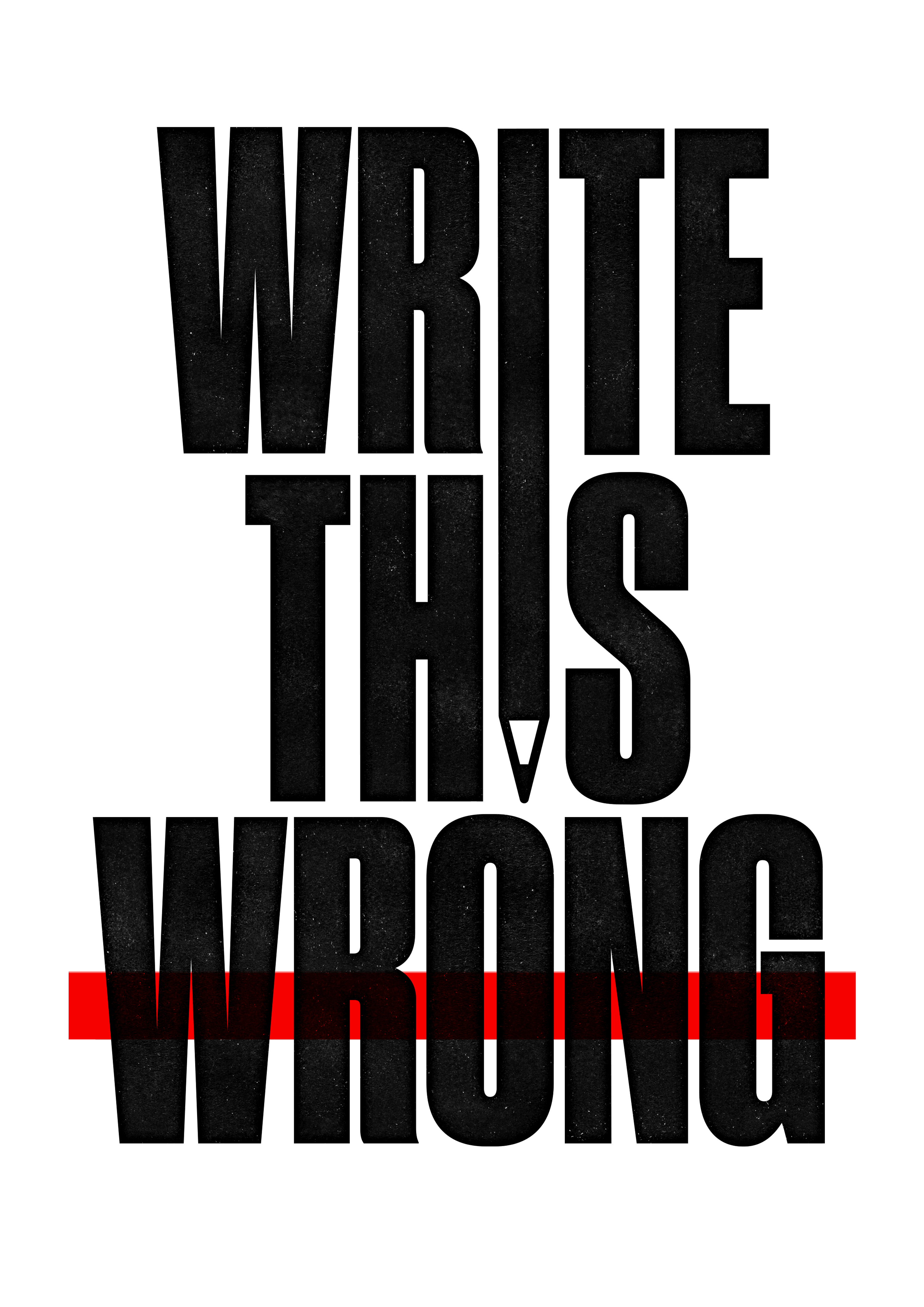 write this wrong people