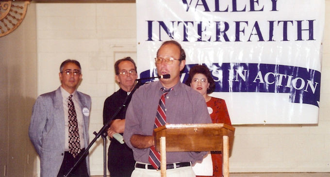 1604 - VI - RGG - Valley Interfaith Living Wage Campaign - Arhive photo with Paul Osterman