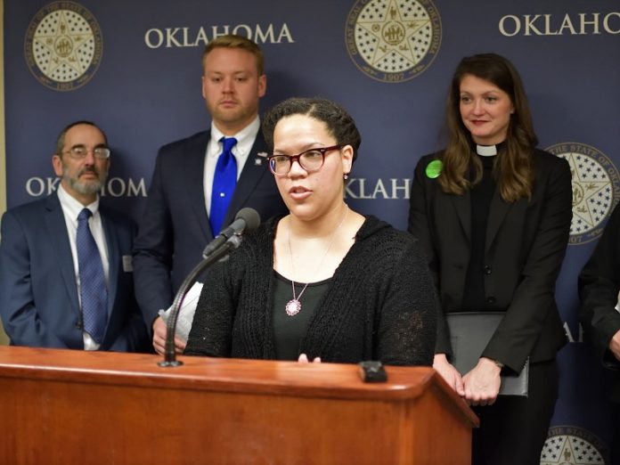 1702- VOICE - Payday Lending Press Conference - Angela Basse, St. Charles Borromeo Catholic