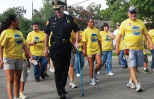 1208 - Cops Walk - Chief with Cane