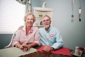 1307 - NCG - LVRJ - Photo of Paulsens Barbara Paulsen and her husband, David, are Boulder City United Methodist Fellowship members and volunteers with Nevadans for the Common Good.