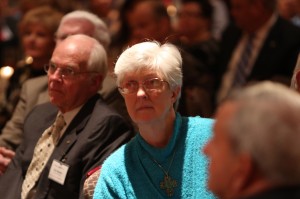 Christine in Audience - Cropped