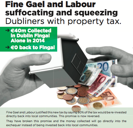 Jack Chambers Property Tax Castleknock Dublin West Blanchardstown