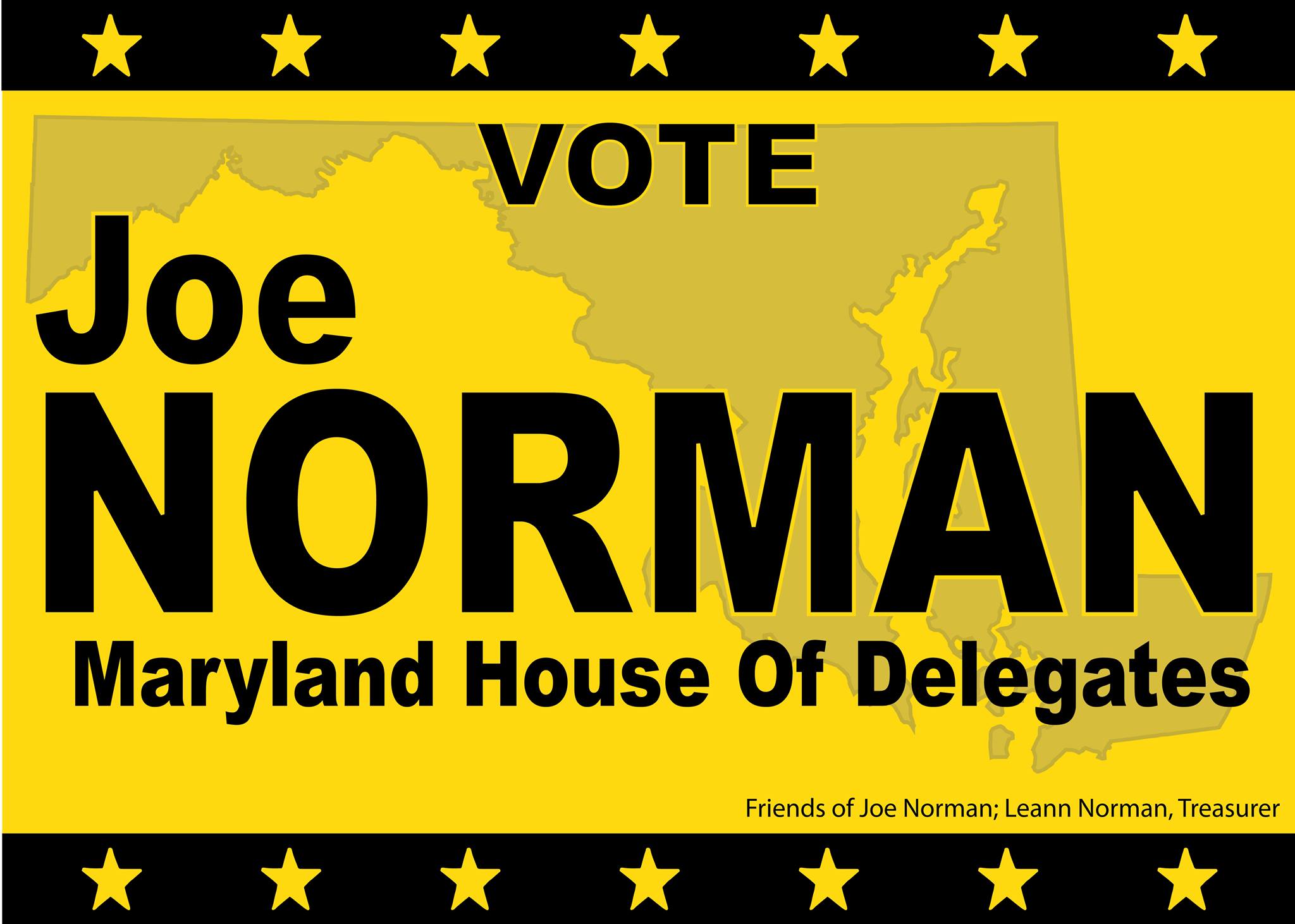 about joe joe norman for delegate