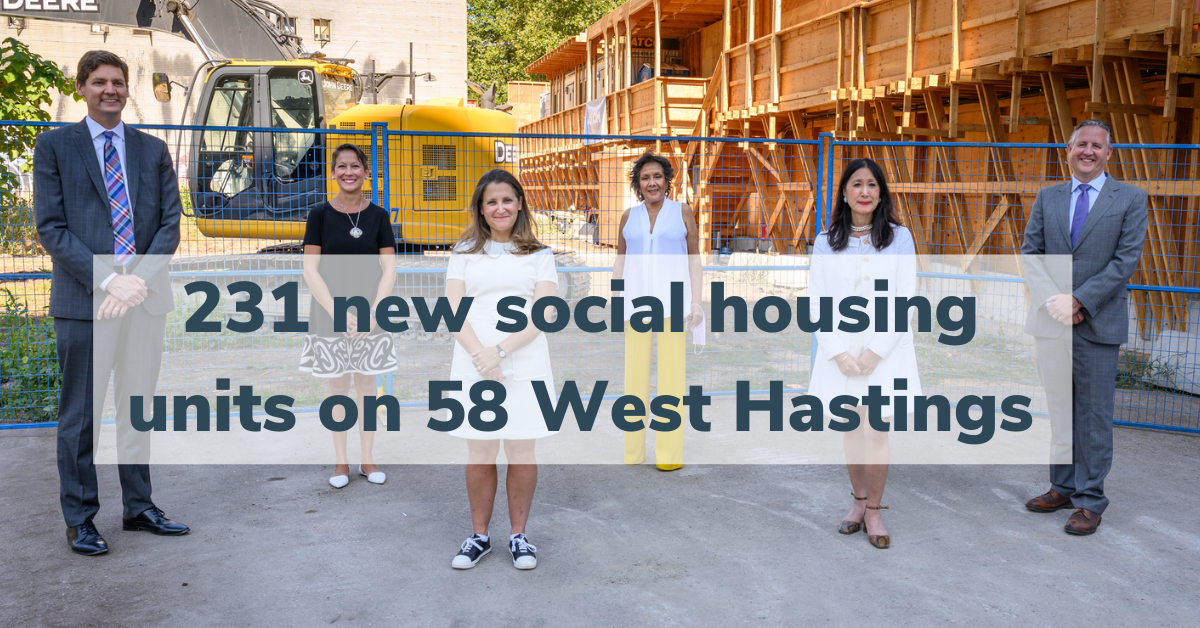 Breaking: New Major Social Housing Project in Vancouver
