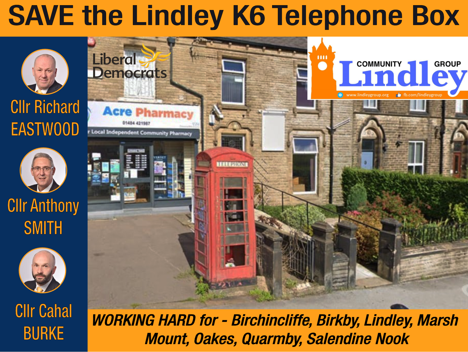 Lindley Phone Box Petition Lindley Phone Box