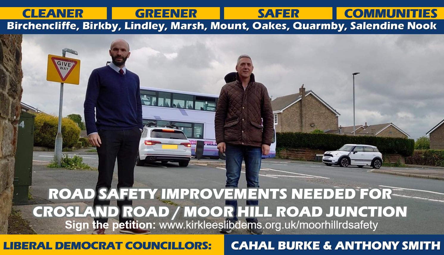 Moor Hill Road Petition Moor Hill Rd Petition with Lindley Cllrs