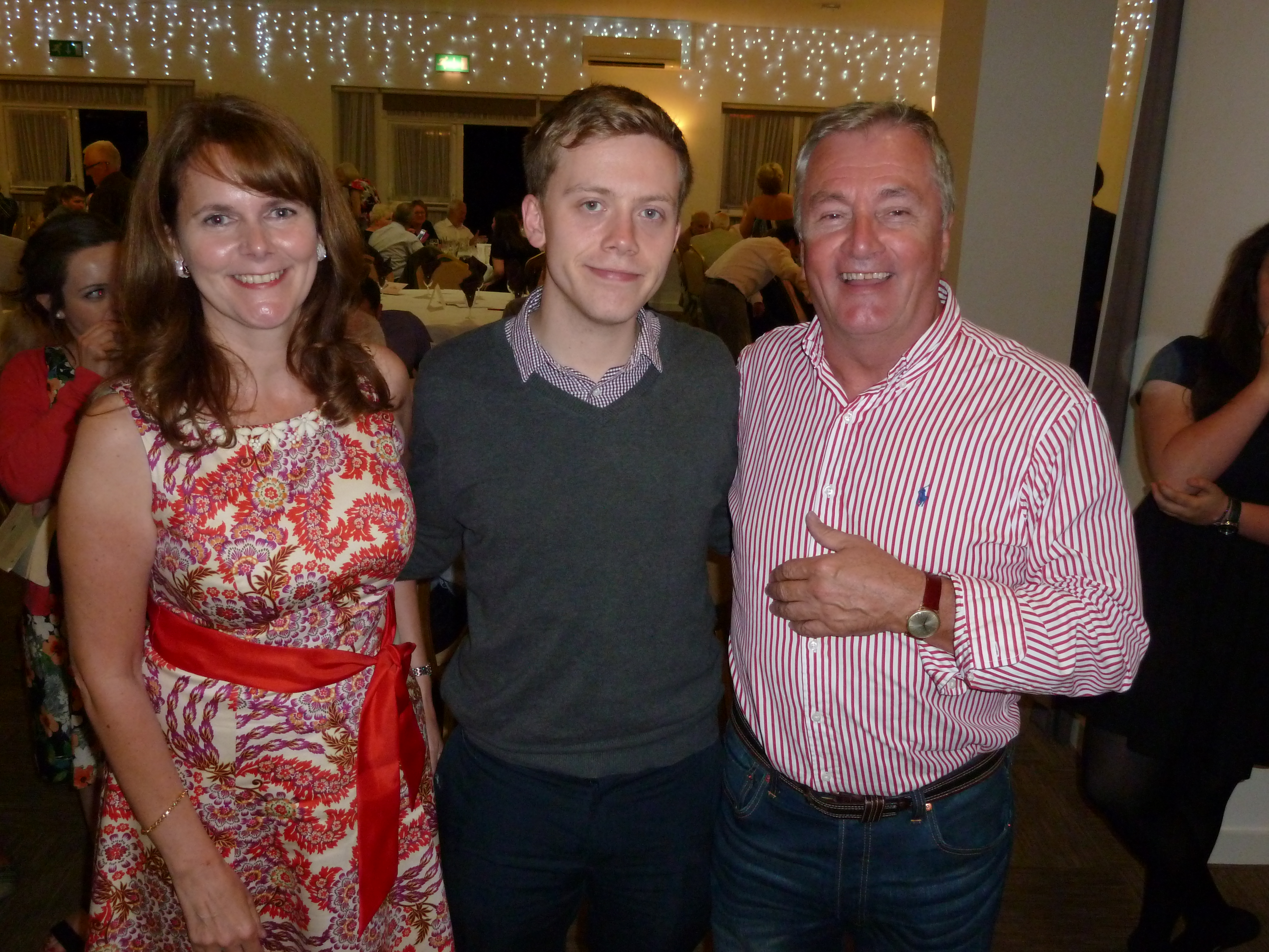 Some of the guests at Sefton Central Labour dinner with guest speaker Owen Jones.