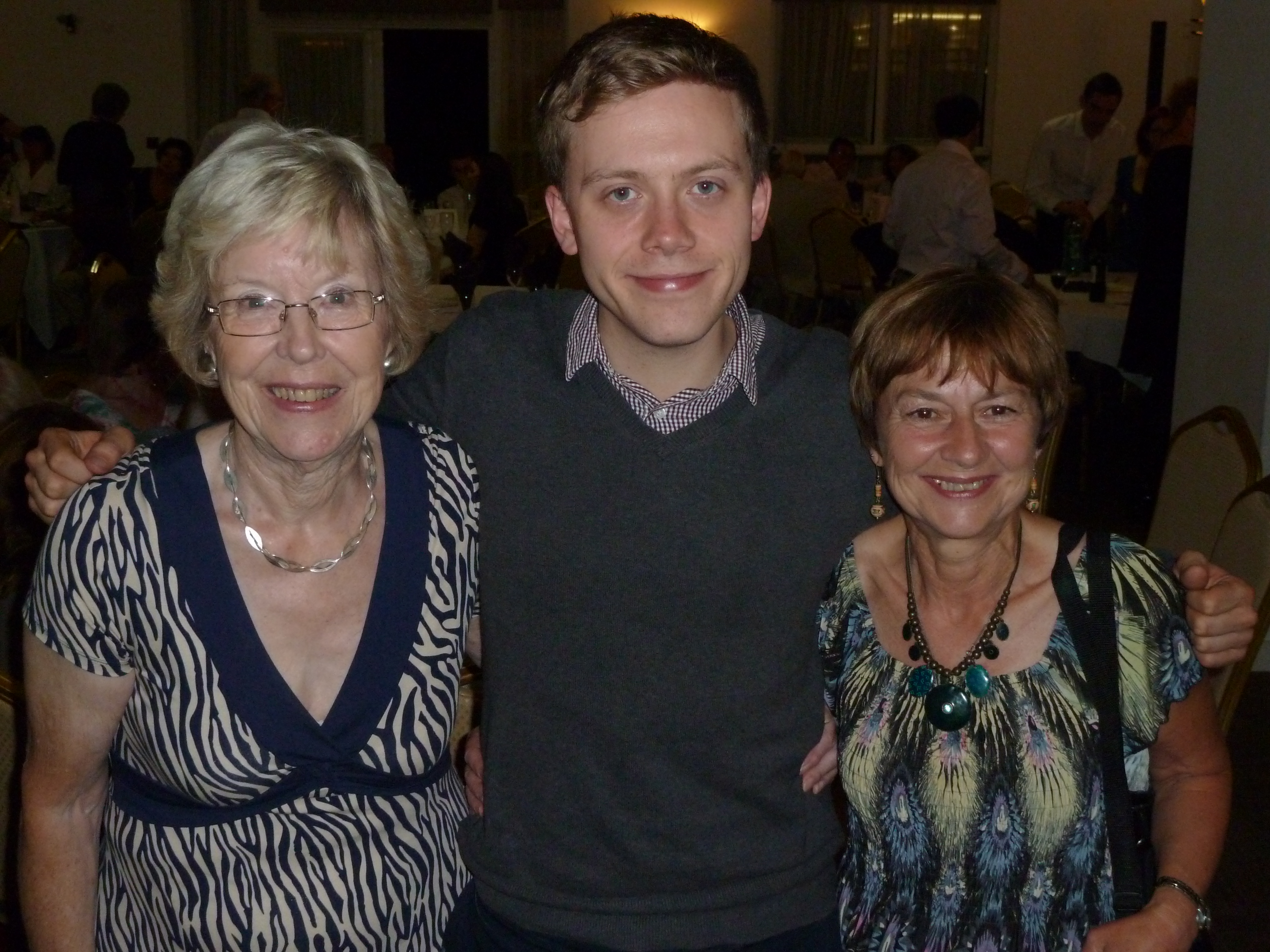 Owen Jones with members of Maghull Labour Action Team.
