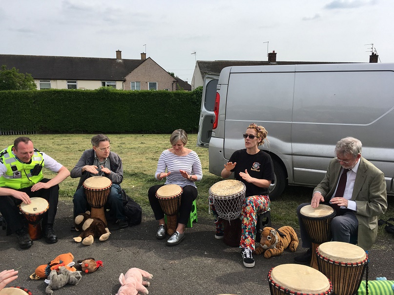 cllrs-lilian-and-jon-hartley-drumming.jpg