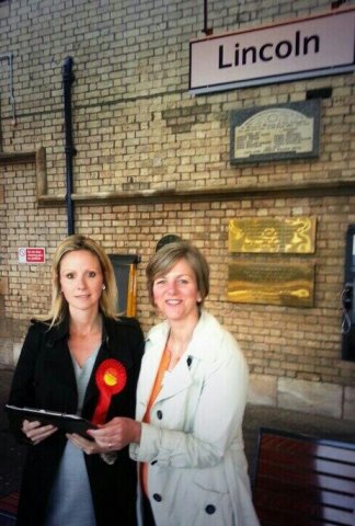 Lilian at Lincoln Station