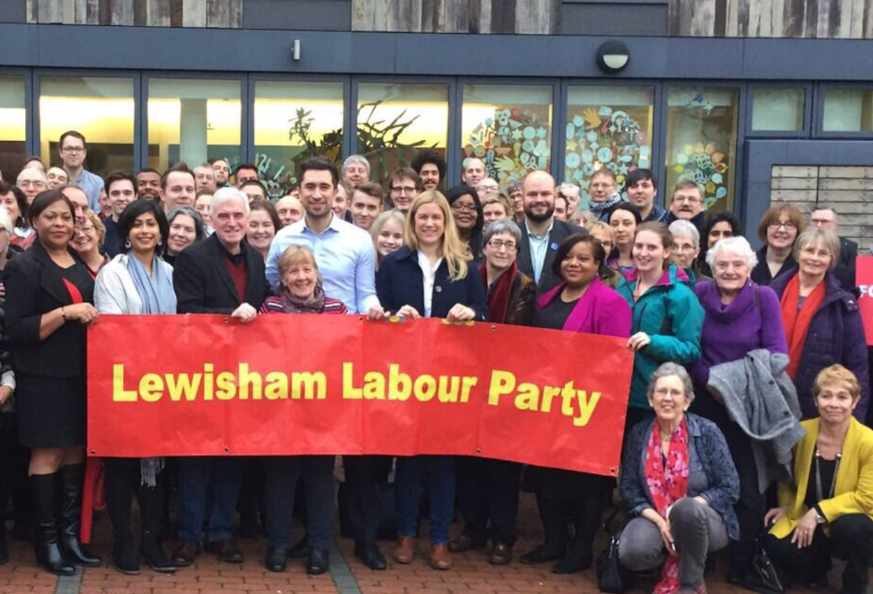 A campaigning party LP members after one of the manifesto meetings