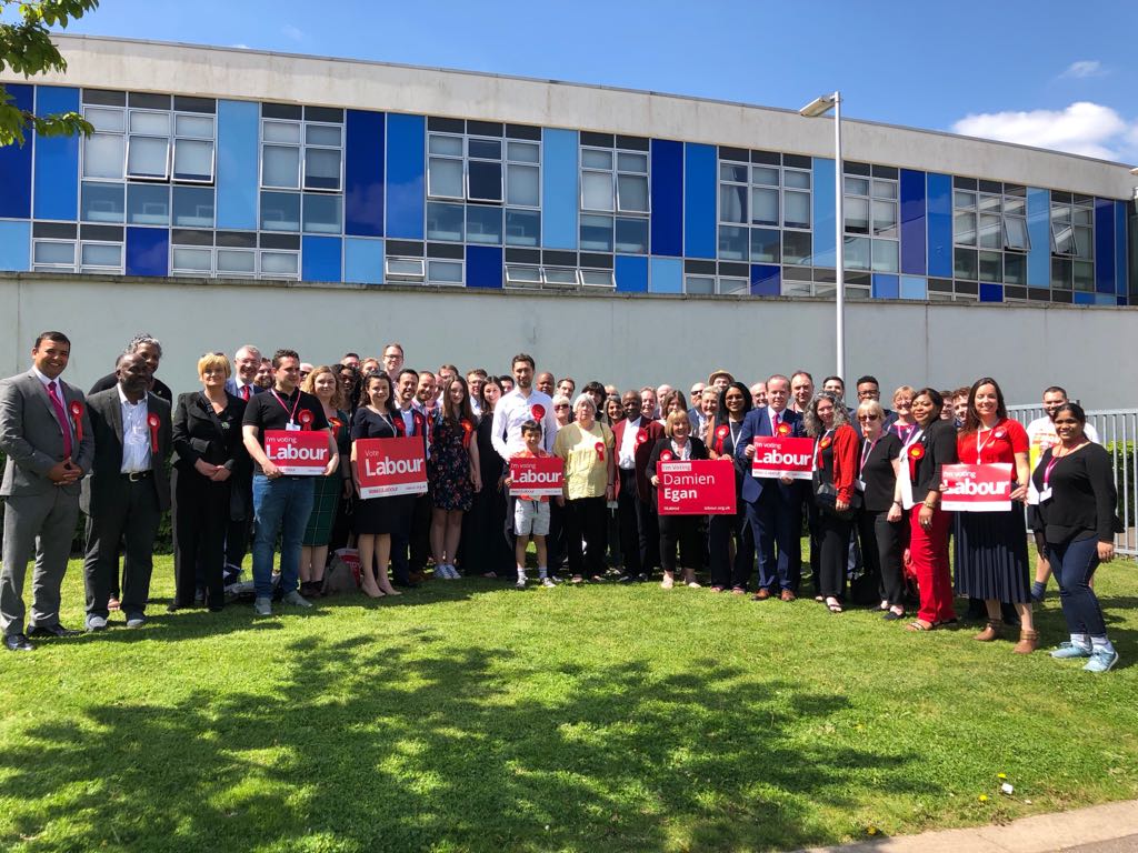 Thank You Labour Councillors and supporters at Catford