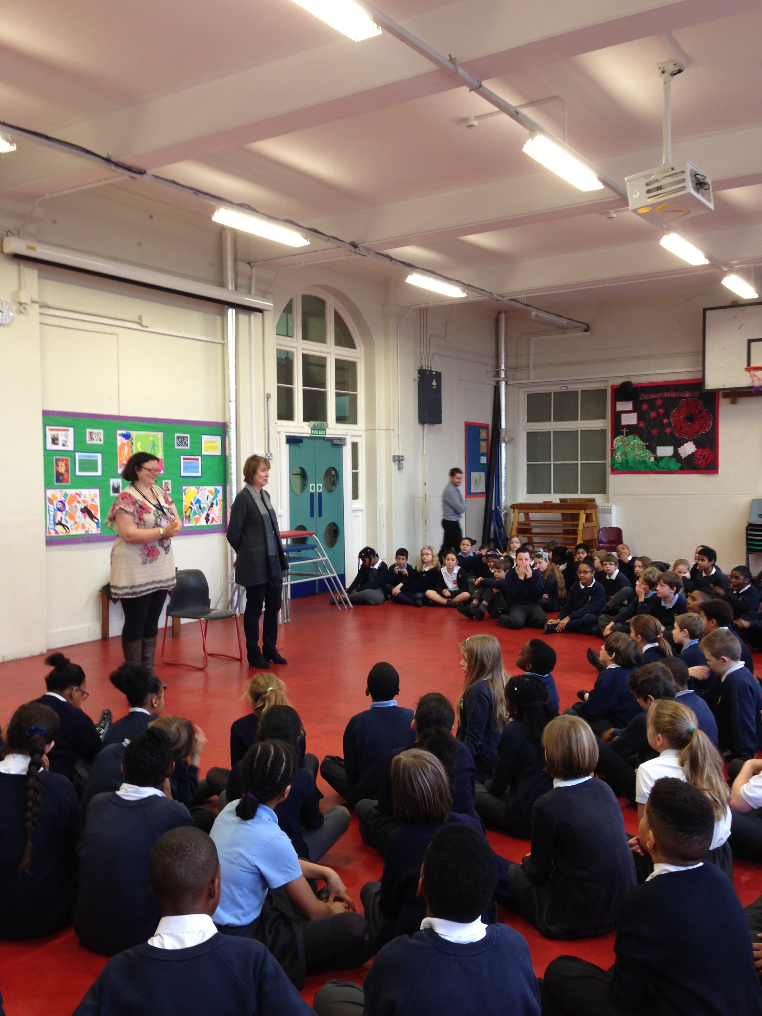 St Johns & St Clements C of E Primary School Visit Harriet Harman