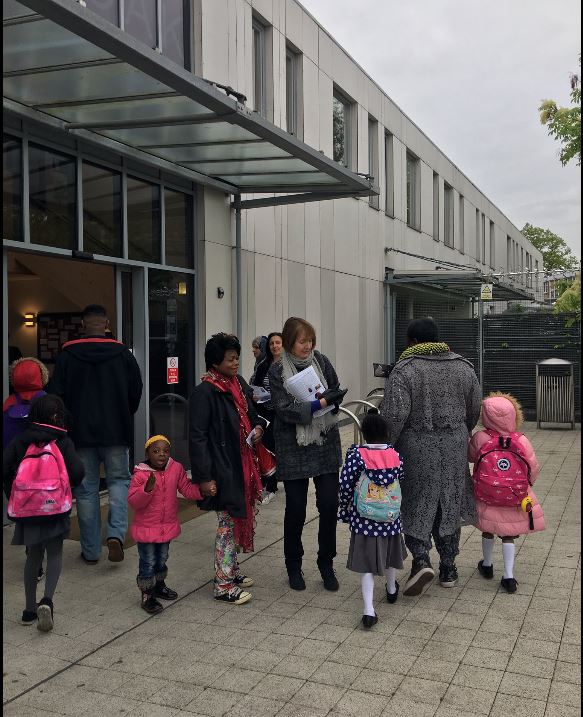 Rye Oak Primary School Visit Harriet Harman
