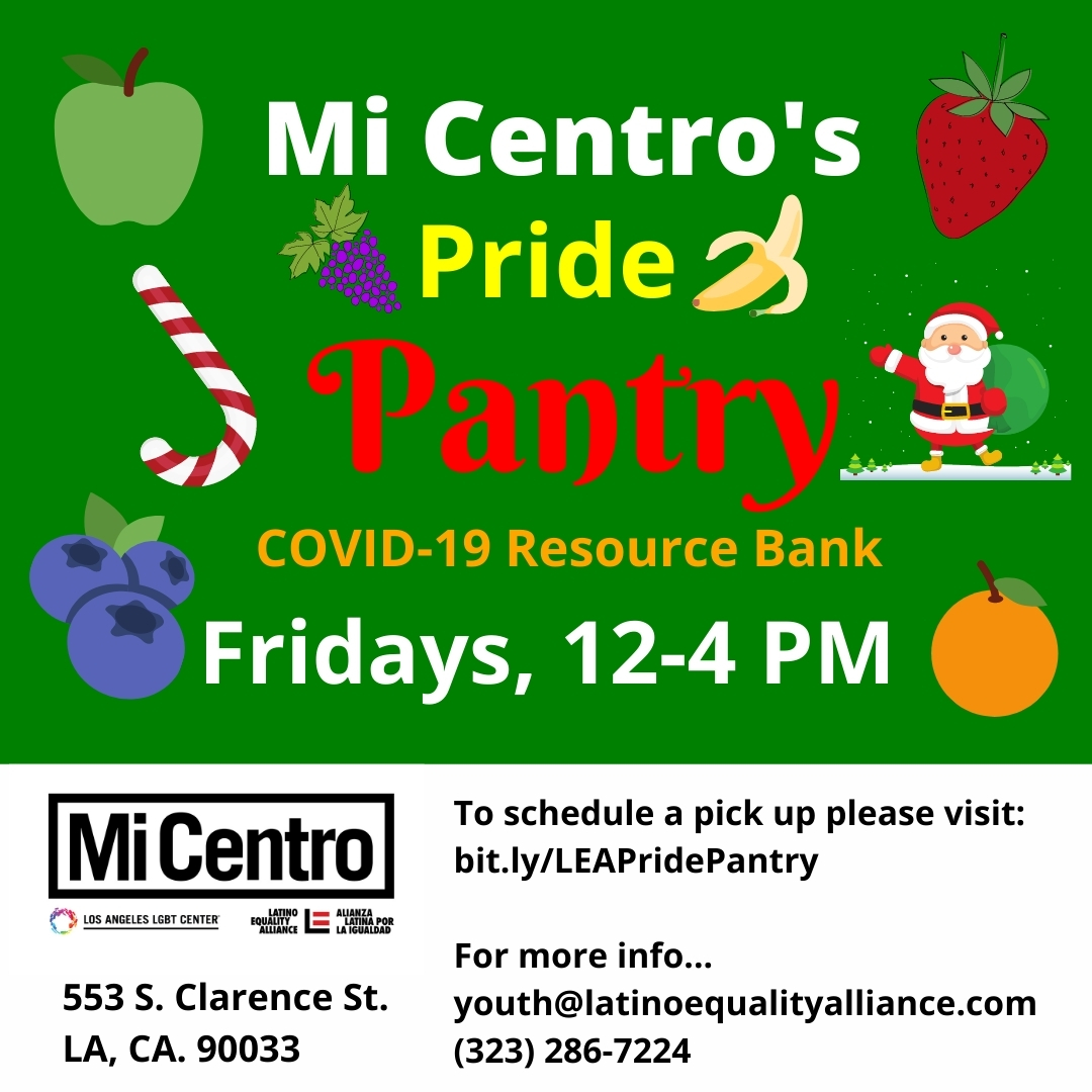 Pride Pantry Latino Equality Alliance