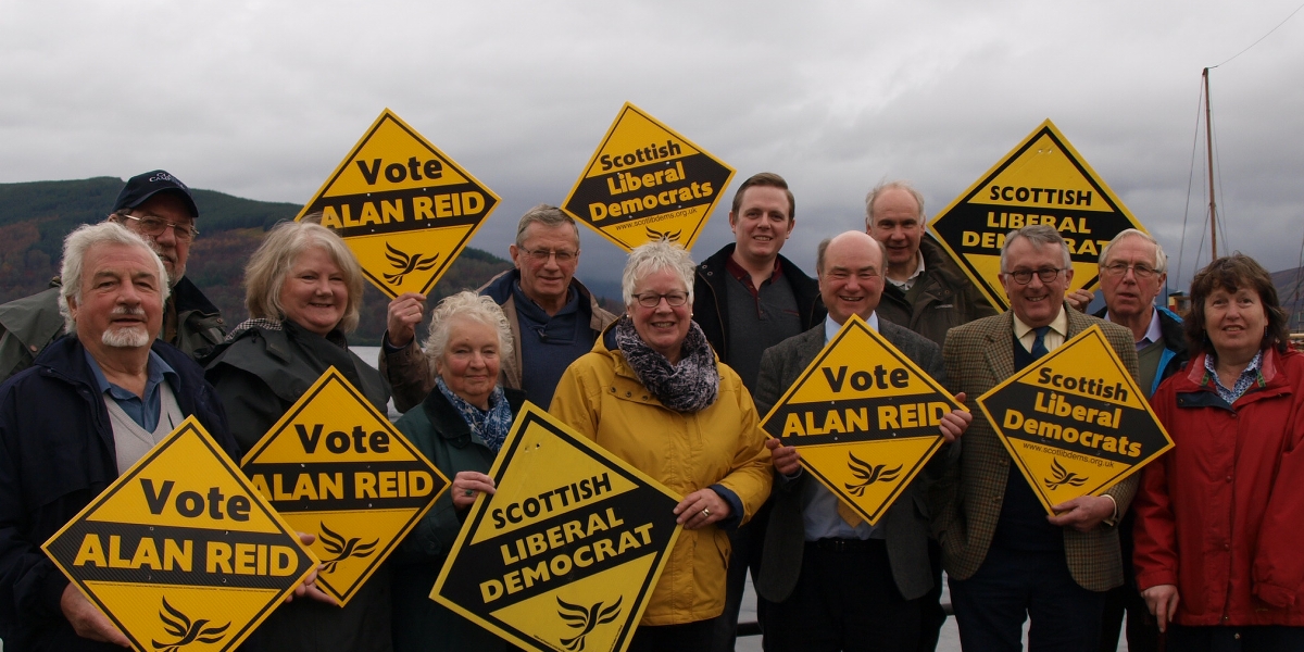 Help Alan Reid and the Liberal Democrats