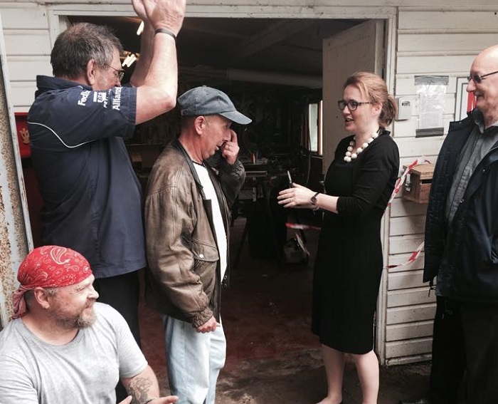 Llandrindod Wells Men's Shed opened