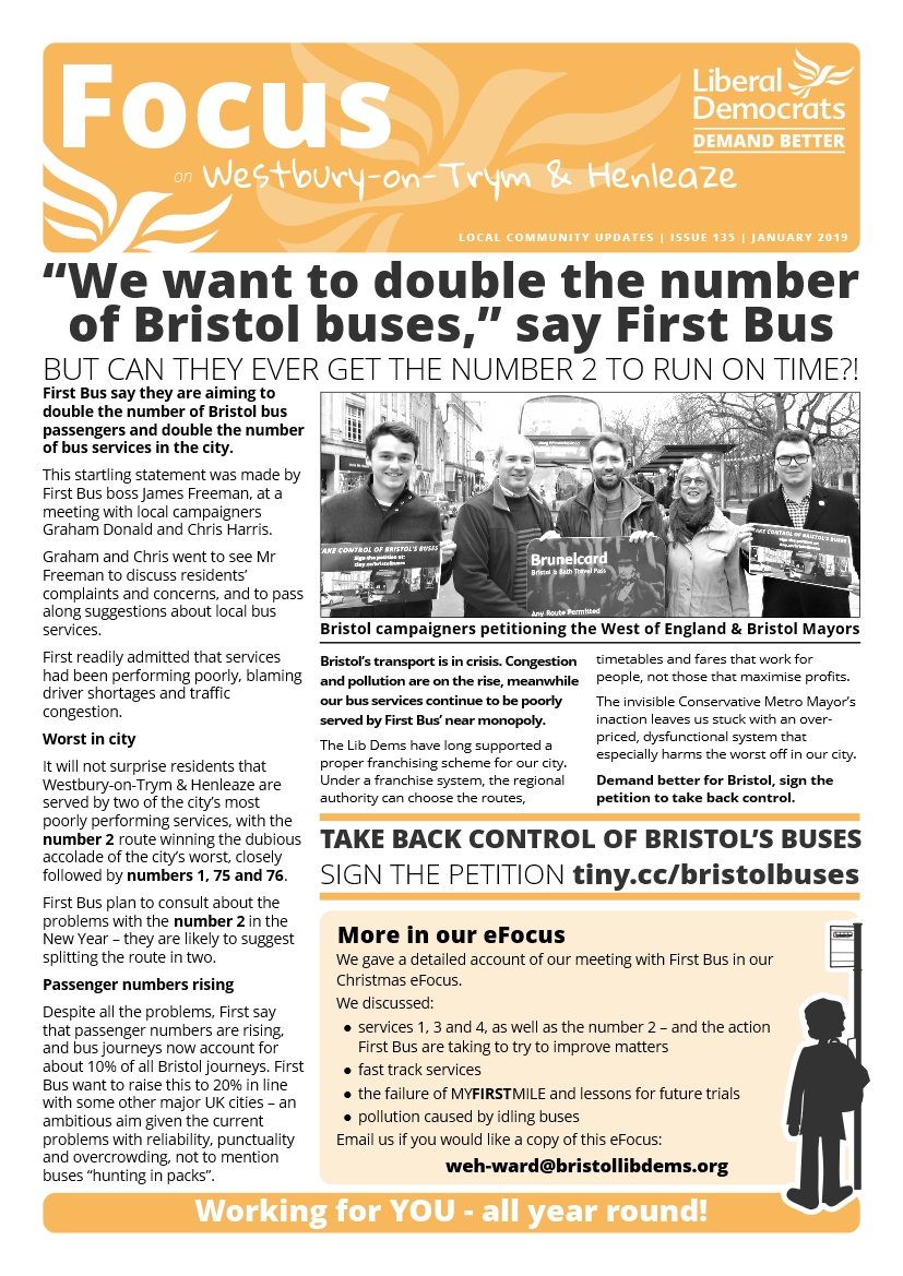 Focus 135 - January 2019 Focus 135 - January 2019