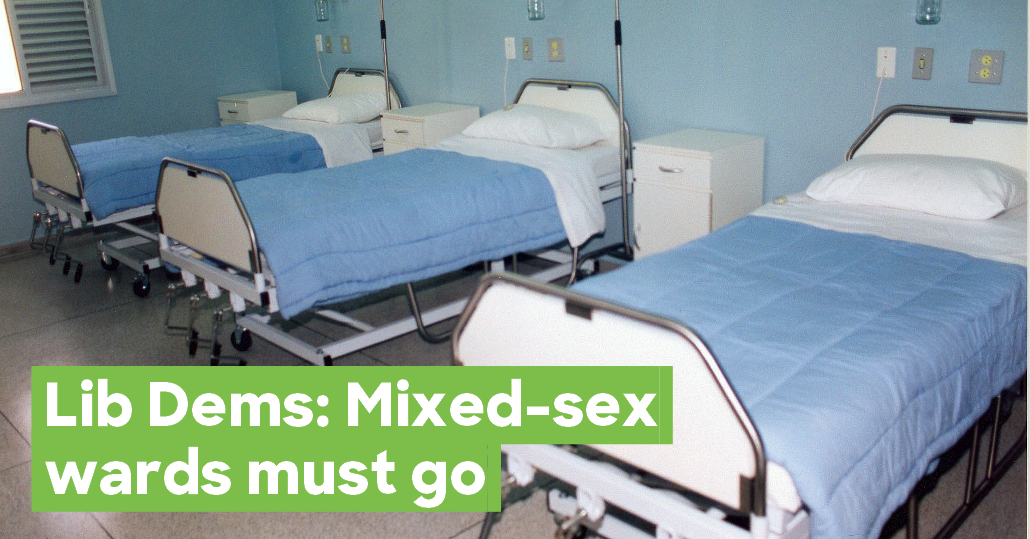 Lib Dems: Mixed-sex wards must go