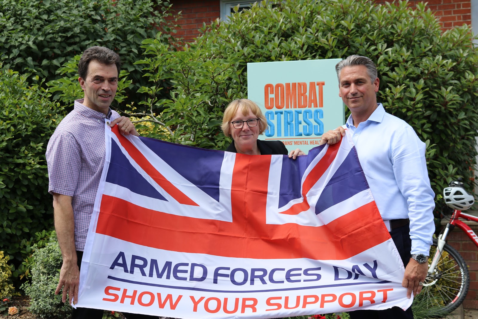Brake visits veterans’ mental health charity Combat Stress
