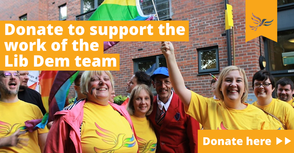 Lisa Smart Campaigning for Hazel Grove Liberal Democrats