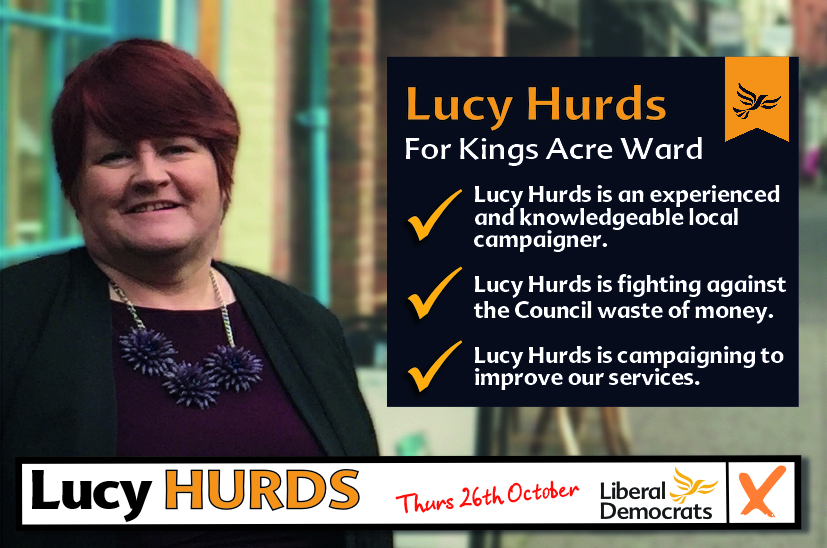 Kings Acre By-election - 26th October