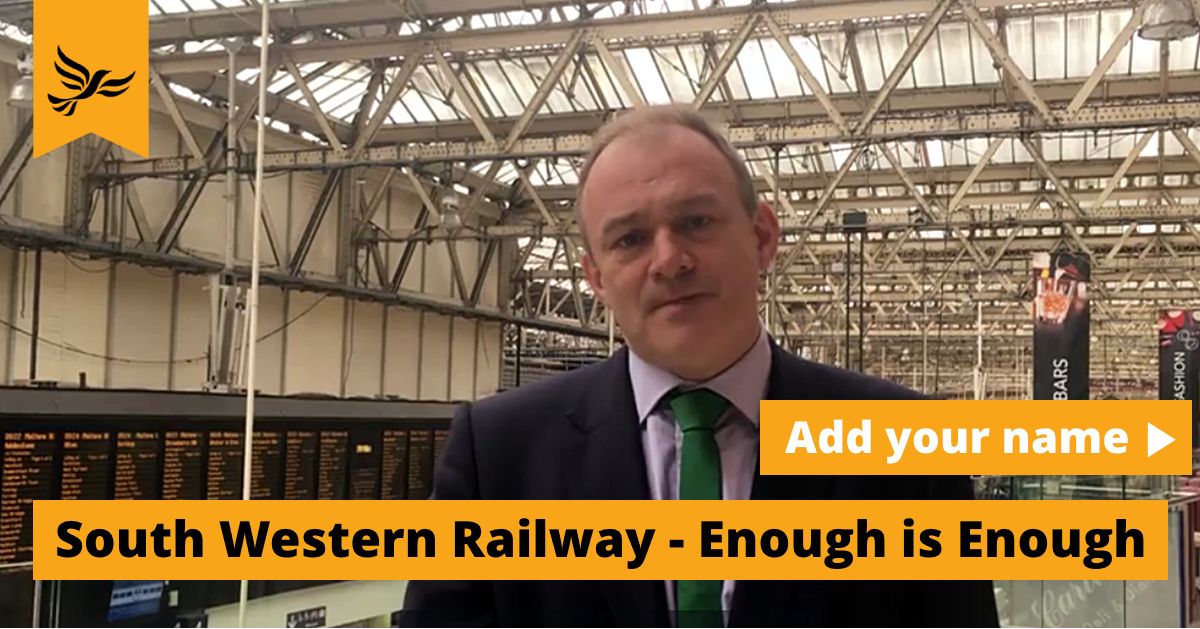 South Western Railway and Network Rail - Enough is Enough