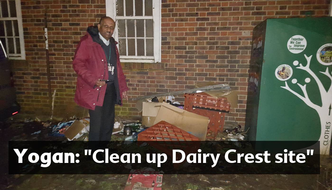 Clean up Dairy Crest site!