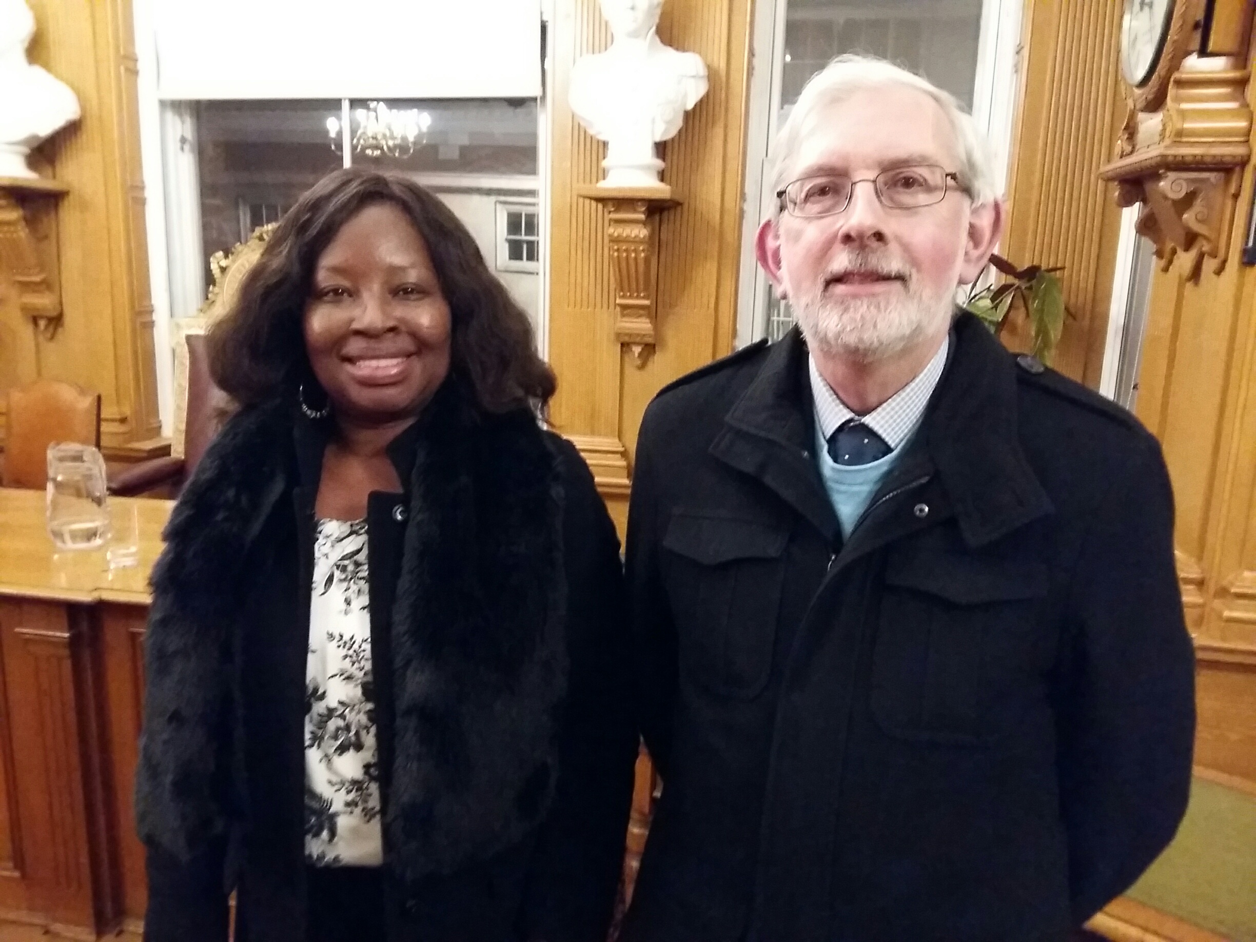 Newly_elected_Mayor_Janet_Baah_with_outgoing_Mayor_Michael_Chartier.jpg