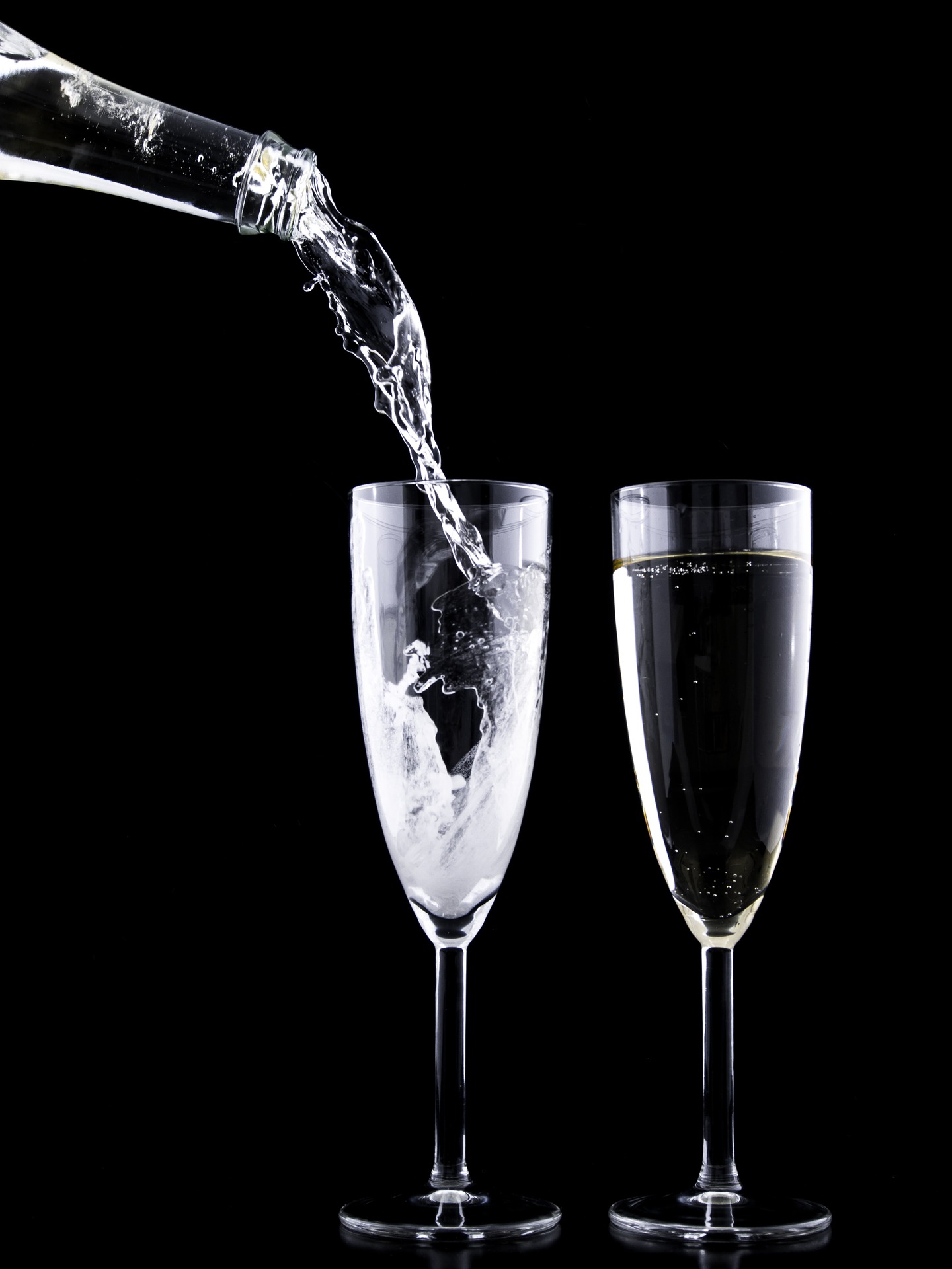 Champagne glasses Champagne glasses