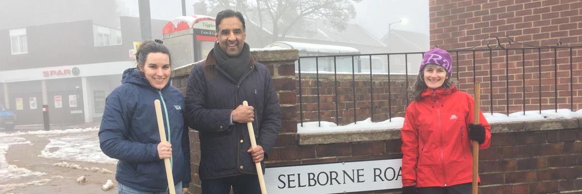 Support Sheffield's Snow Wardens