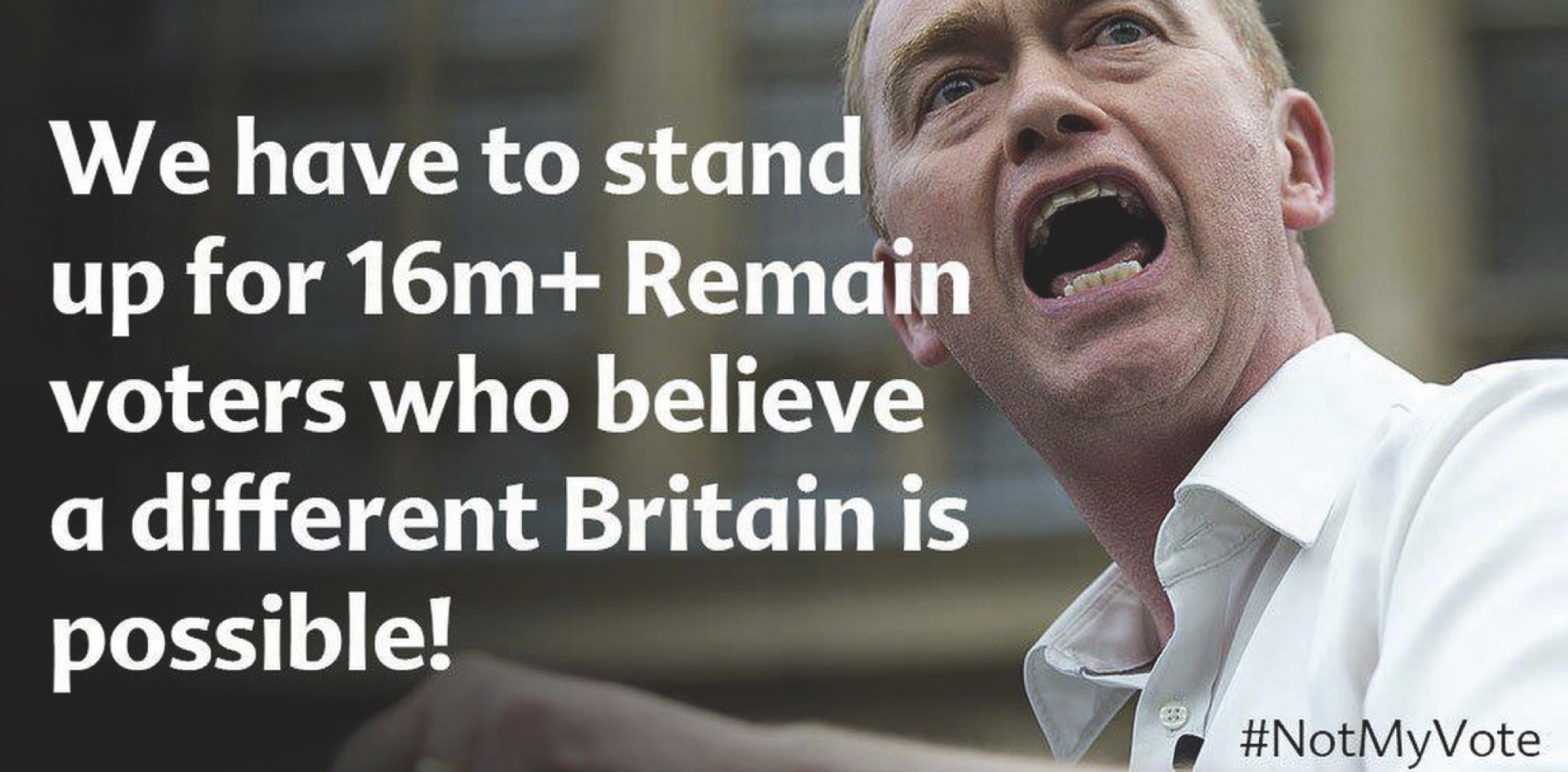Liberal Democrats stand for the 48%