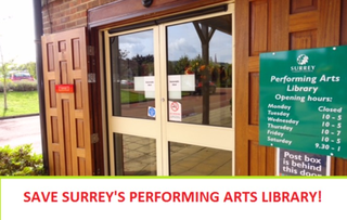 Liberal Democrats launch petition to save the Surrey Performing Arts Library