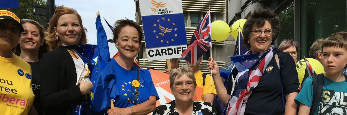 Lib Dems March for Europe