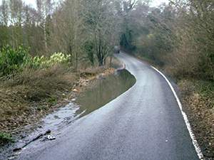 Brockswood Lane Flood Before Brockswood Lane Flood Before